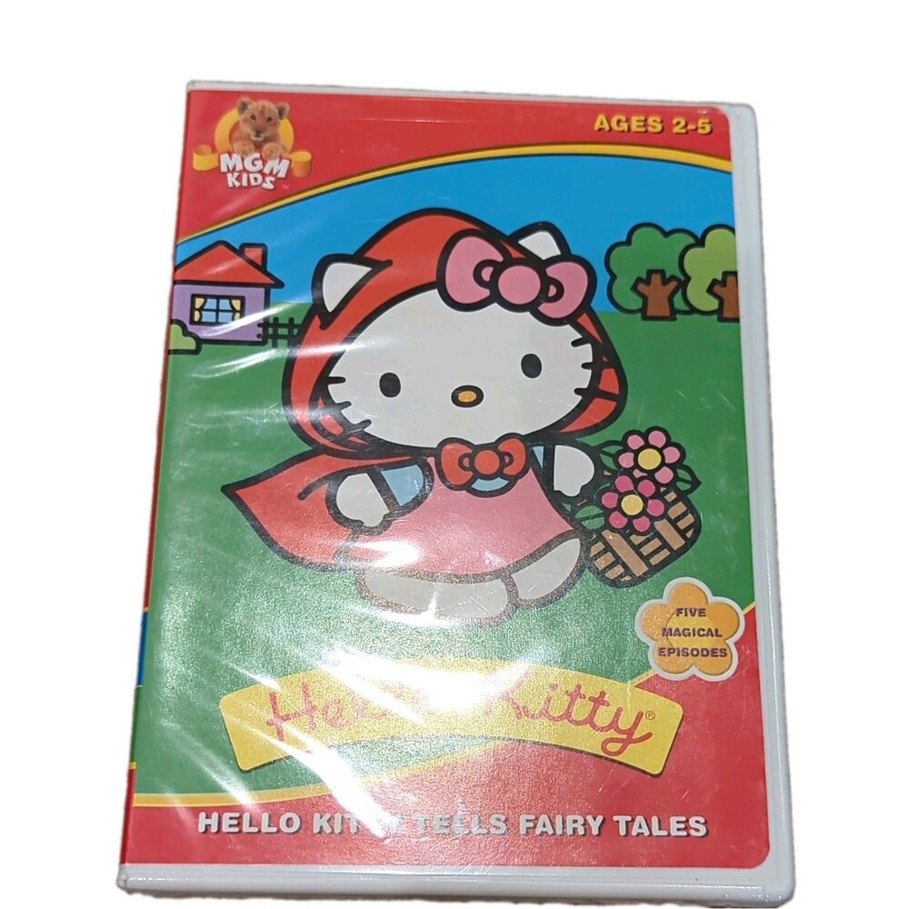 NEW Hello Kitty Tells Fairy Tales (DVD) - MGM Kids, NR Rating, 55 Min Runtime